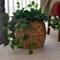 Household Essentials 16" X-Weave Round Wicker Floor Basket